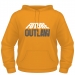  Future Outlaw - Kids Orange Hoodie
